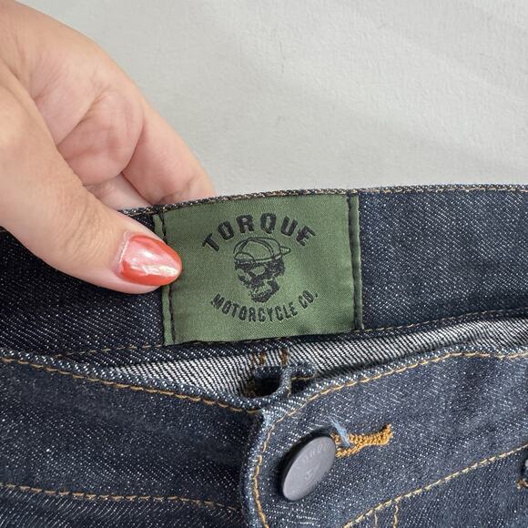 Men’s Torque Straight Leg Relaxed Fit Motorcycle Jeans 36 A.S - Picture 5 of 5